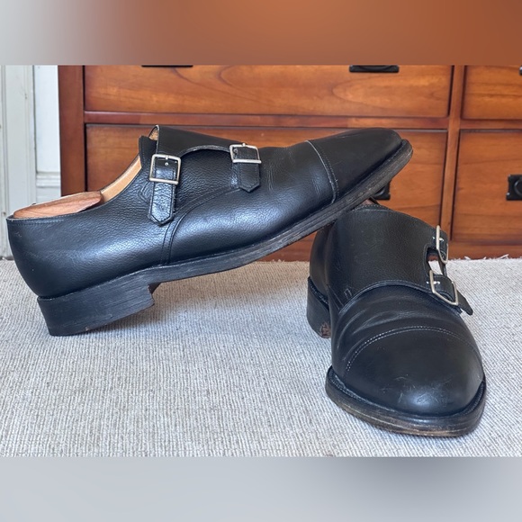 靴 John Lobb Matta Black Monk Strap shoes william_black_calf_3_4_1_28_1.jpg